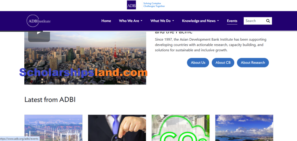 ADB-JSP Scholarship Japan 2026