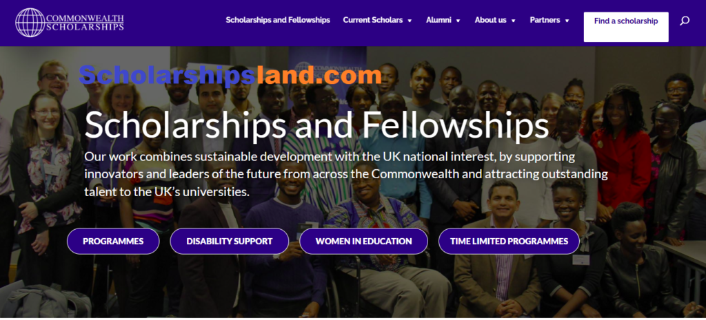 Commonwealth UK Scholarship 2026/27