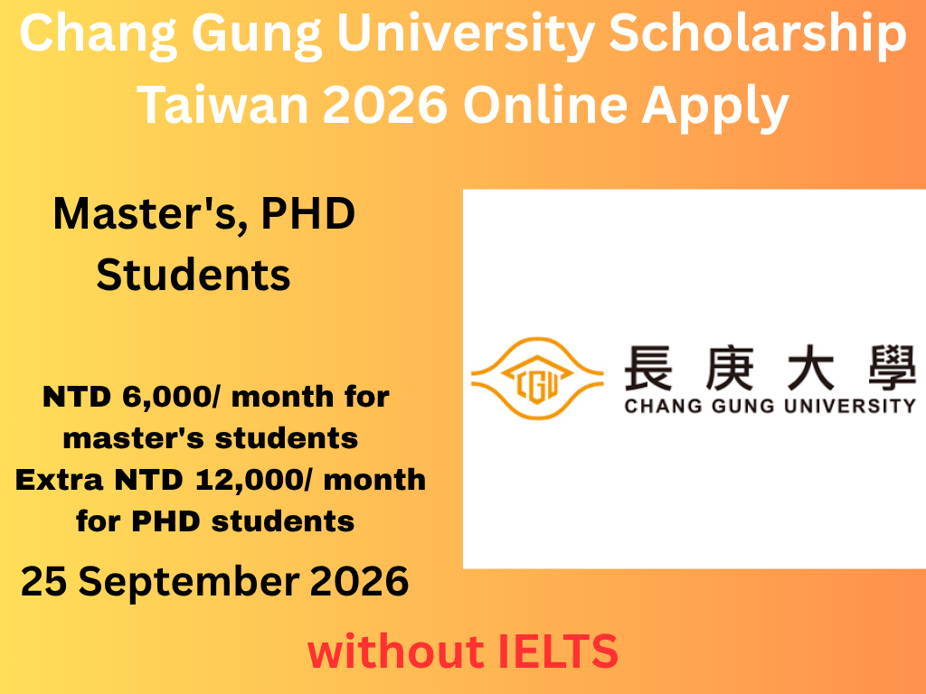 Chang Gung University Scholarship Taiwan 2026