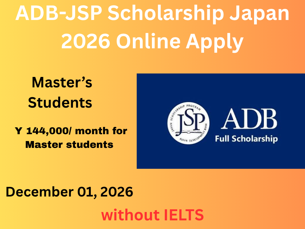 ADB-JSP Scholarship Japan 2026