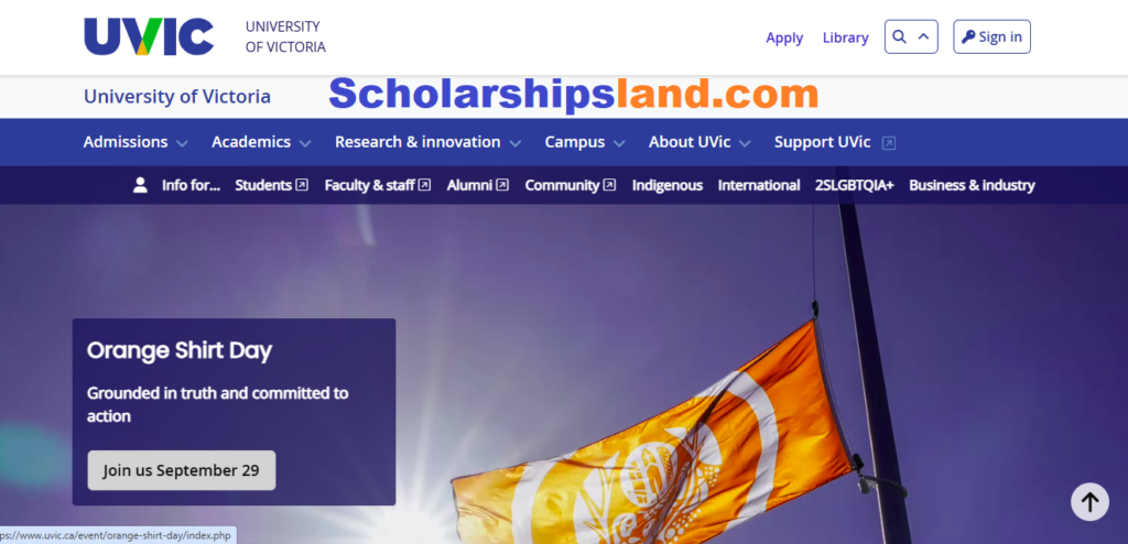 University of Victoria Graduate Fellowship