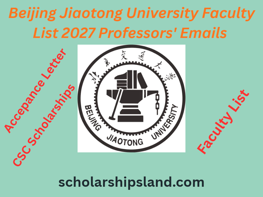 Beijing Jiaotong University Faculty List 2027