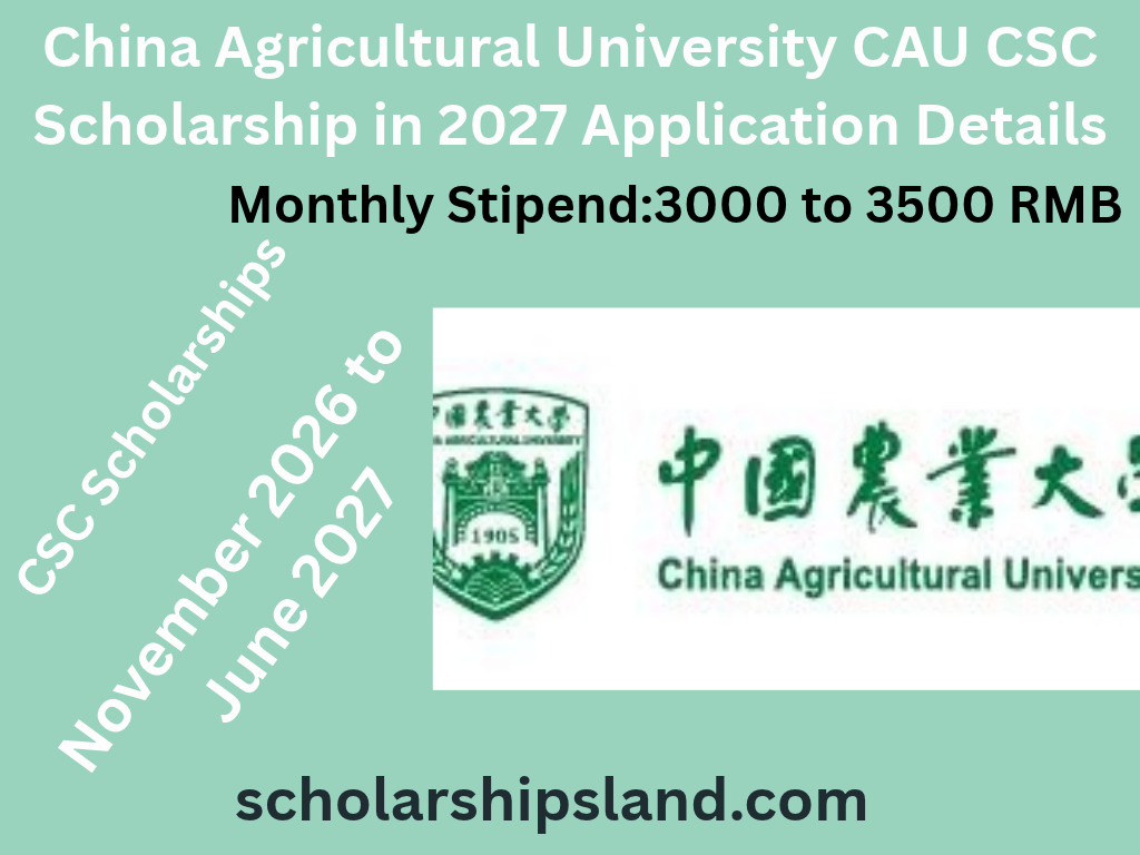 China Agricultural University CAU CSC
