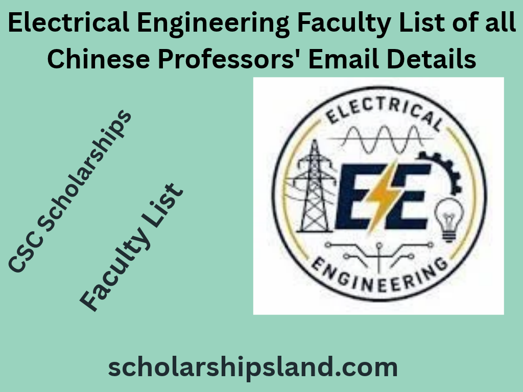 Electrical Engineering Faculty List of all