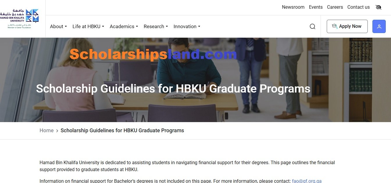 HBKU Scholarship 2027 in Qatar