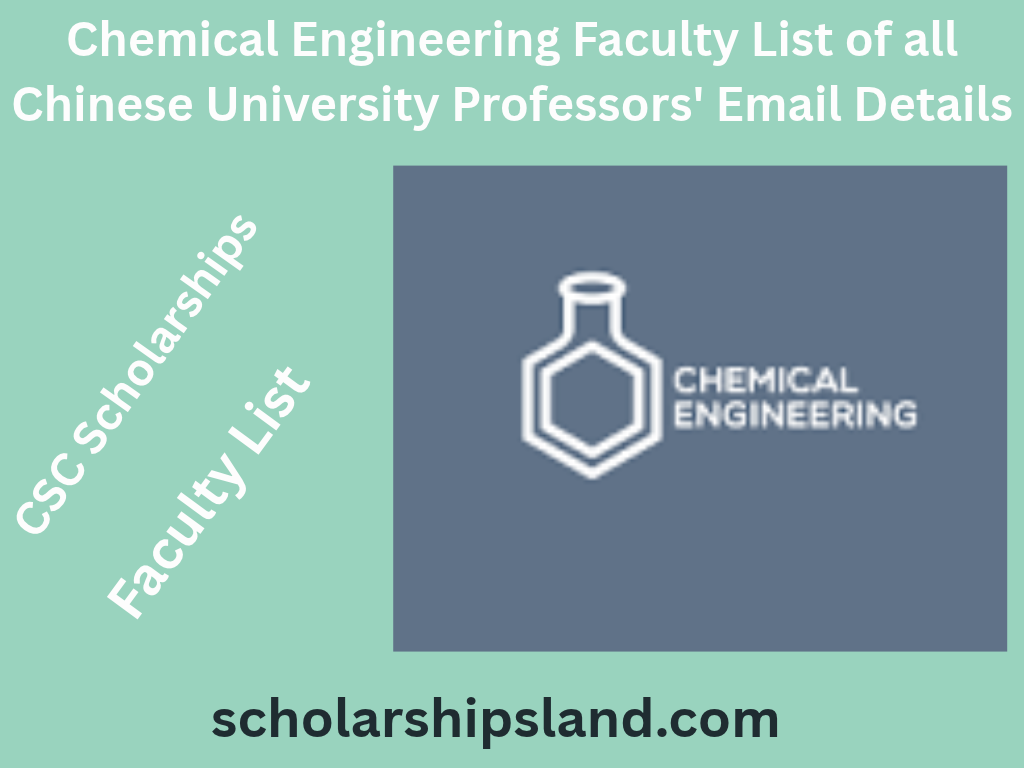 Chemical Engineering Faculty