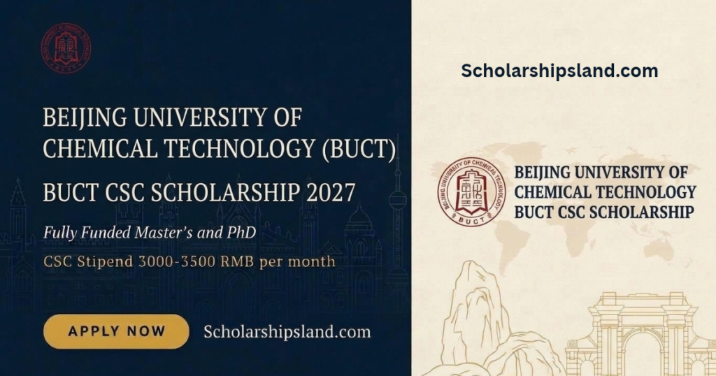 Beijing University of Chemical Technology BUCT CSC Scholarship 2027