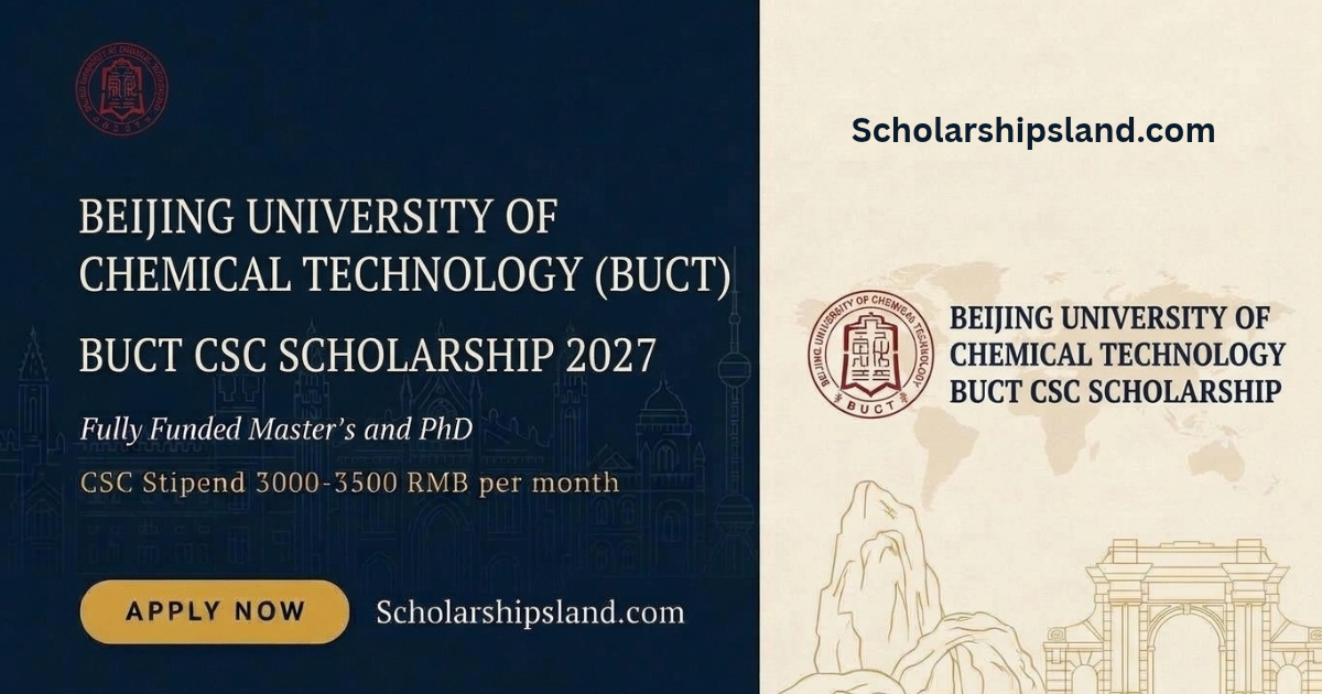Beijing University of Chemical Technology BUCT CSC Scholarship 2027