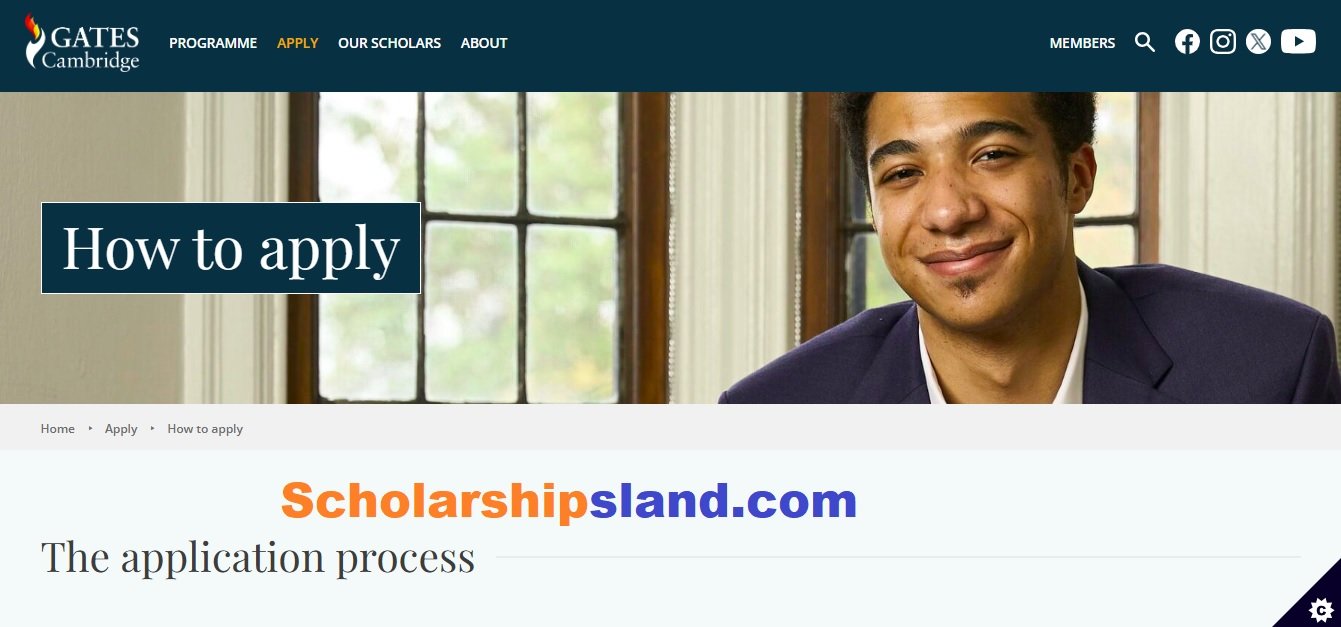Gates Cambridge Postgraduate Scholarship 2027