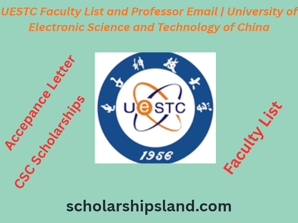 UESTC Faculty List